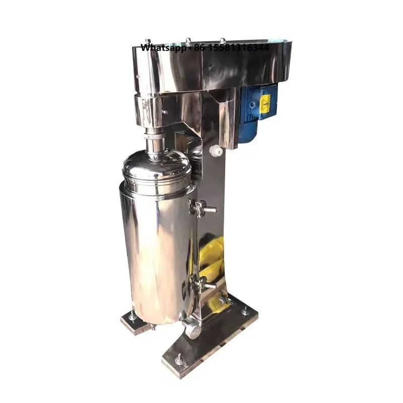 Oil Water Separator Manufacturers Small Capacity Tubular Three-Phase Separation Centrifuge