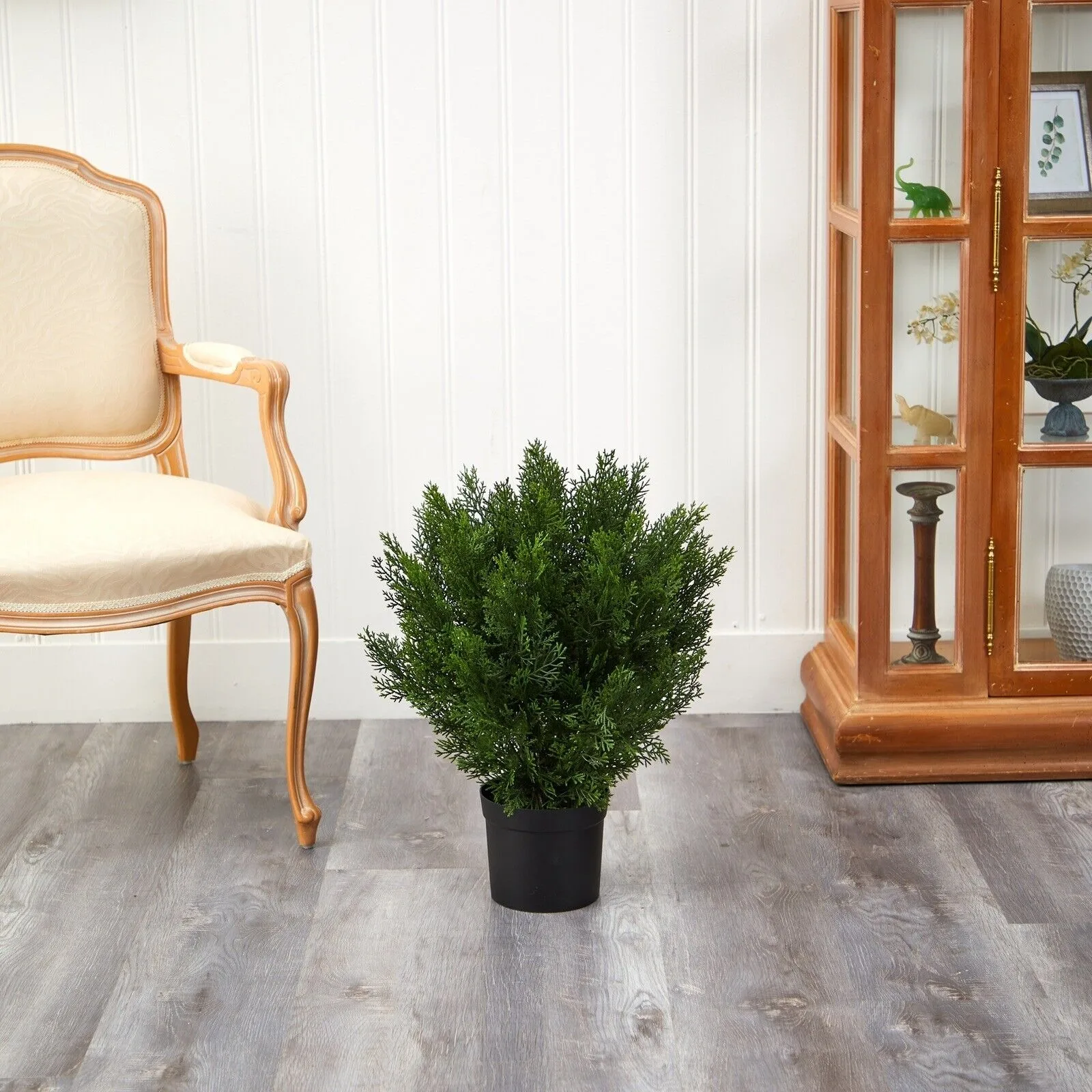 

2’ Cedar Topiary Artificial Tree UV (Indoor/Outdoor) Home Decor. Retail $96 United States