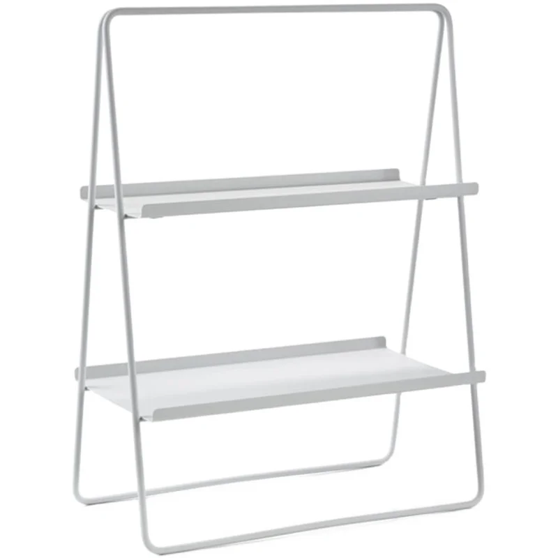 

Metal bathroom, non-punching rack, floor-to-ceiling multi-layer storage rack, bathroom and toilet finishing rack