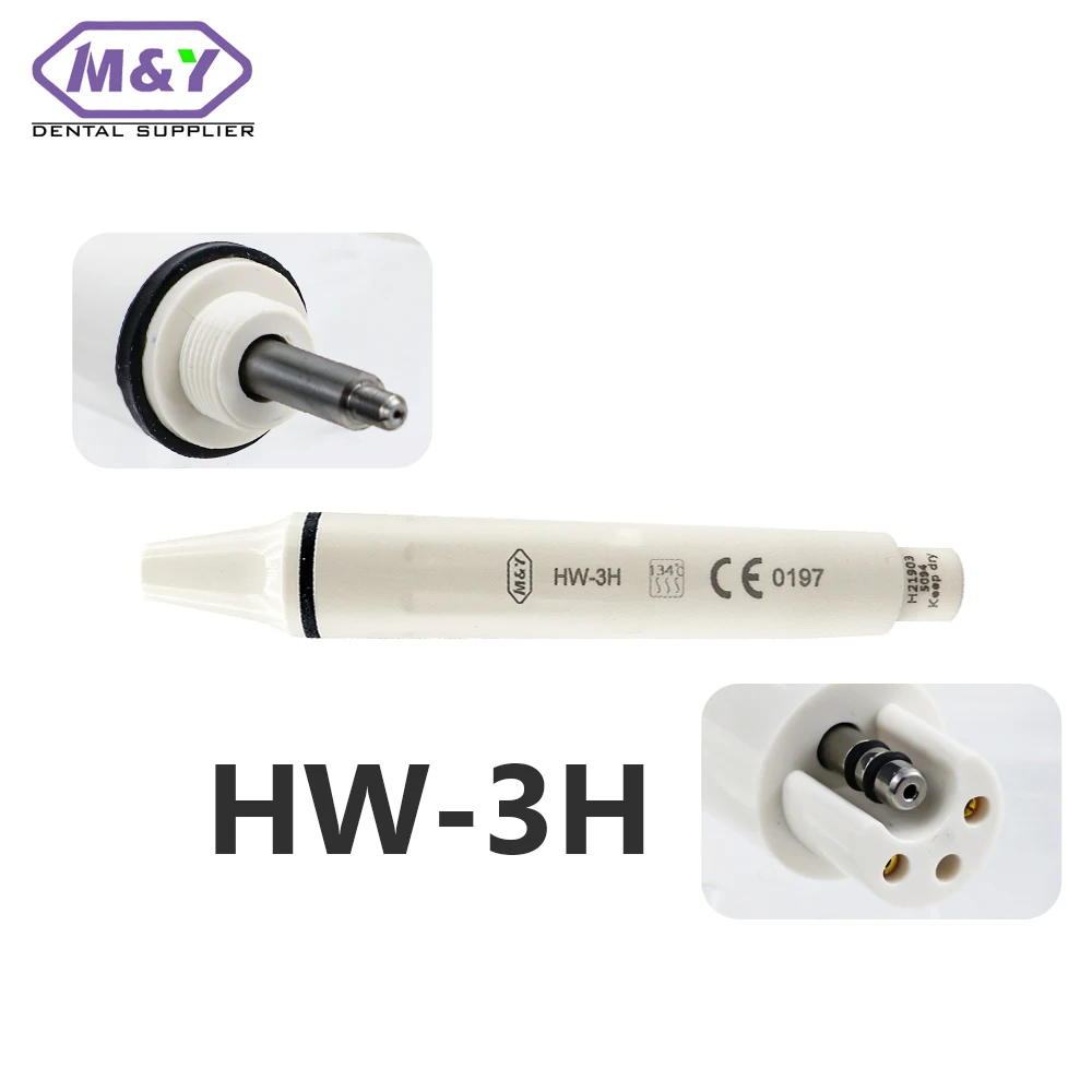 Dental Ultrasonic Scaler Handpiece HW-3H Scaling Tools 134℃ High Temperature Sterilization Fit For E*S  Scaler