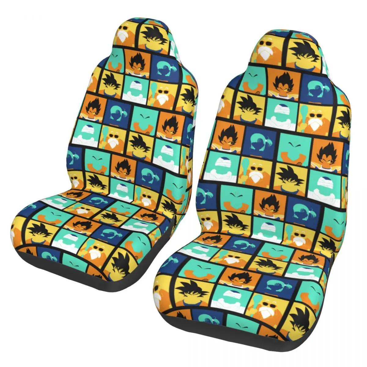 

Dragon Ball Pop Art Goku Universal Car Seat Cover Four Seasons Suitable For All Kinds Models Car Seat Covers Polyester Hunting