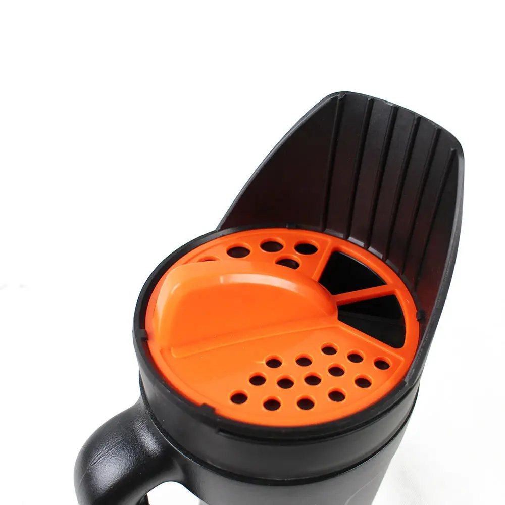 Handheld Lawn Spreader Fertilizer Dispenser Adjustable Salt Shaker For Home Garden Planting Winter Deicing Outdoor Yard Tool