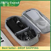 Top Deals BOONA 2X Travel Storage Bag Multi-Function Storage Bag For Laptop Adapter,Power Bank,Data Cable,Charger,Gray & Black