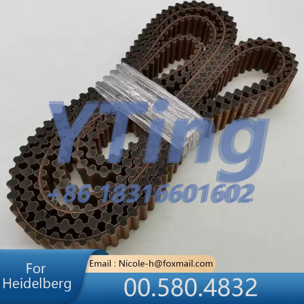Heidelberg Printing Machine Accessories XL105 Original Enhanced Front Gauge Drive Belt 00.580.4832