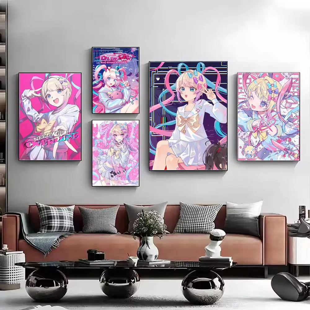 Game N-Needy Streamer Overload Poster Stylish Wall Art for Living Room Bedroom Study Home Decor Gift