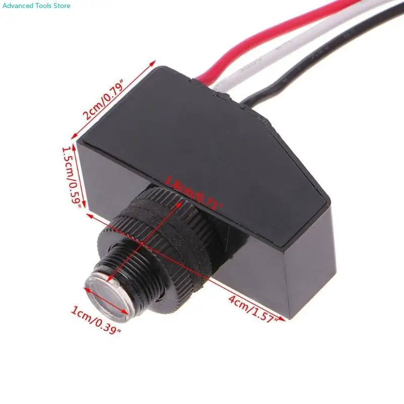 Automatic Light Control DC12V 24V 36V 48V Dusk To Photocell Switch W91B