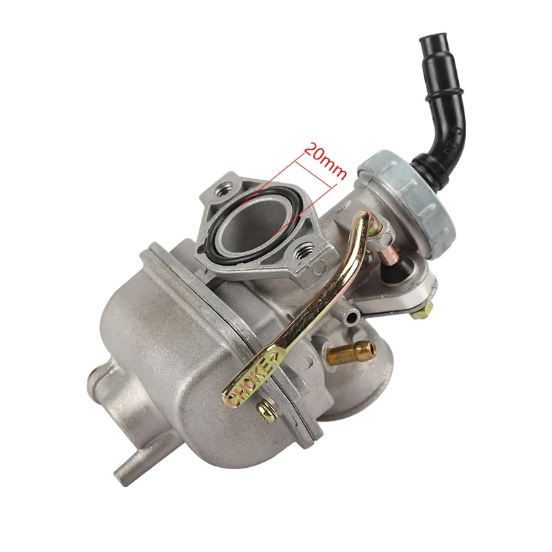 Carburetor PZ20 Motorcycle 20mm Carburetor For 50cc 70cc 90cc 110cc 125cc 135cc Dirt Pit Bike Monkey Bikes ATV Quad Go Kart