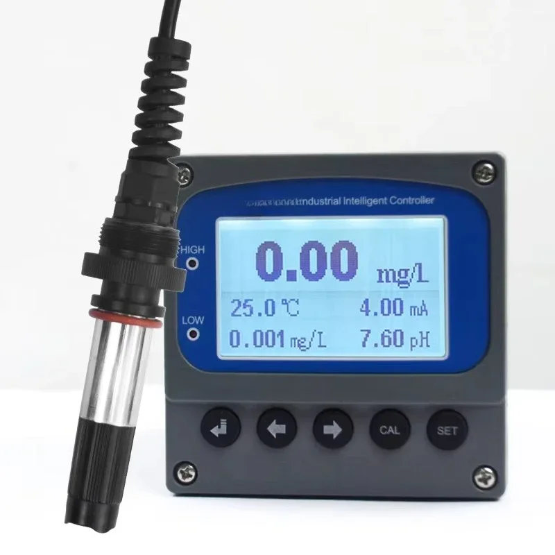 

Онлайн-измеритель остаточного хлора с мембранным полярографическим датчиком для очистки воды и питьевой воды