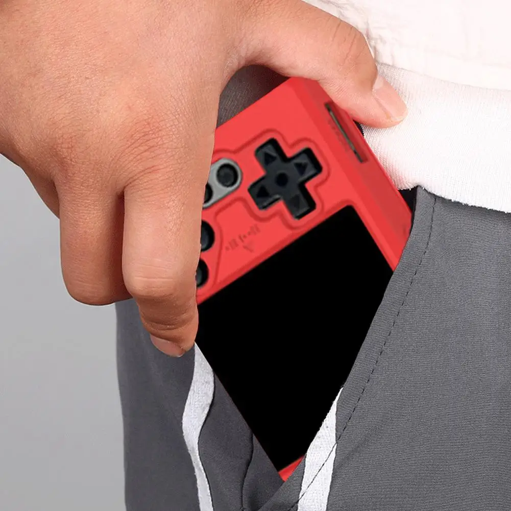 

For GKD Pixel 2 Console Silicone Case Metal Retro Game Soft Protection and Shell Shock-Absorbing Anti Drop Player Cover P4V3