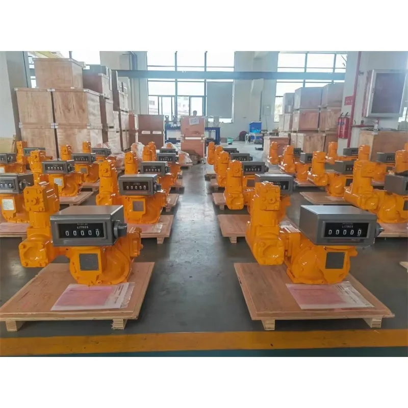 Hydraulic control flowmeter Bulk diesel fuel unloading flowmeter