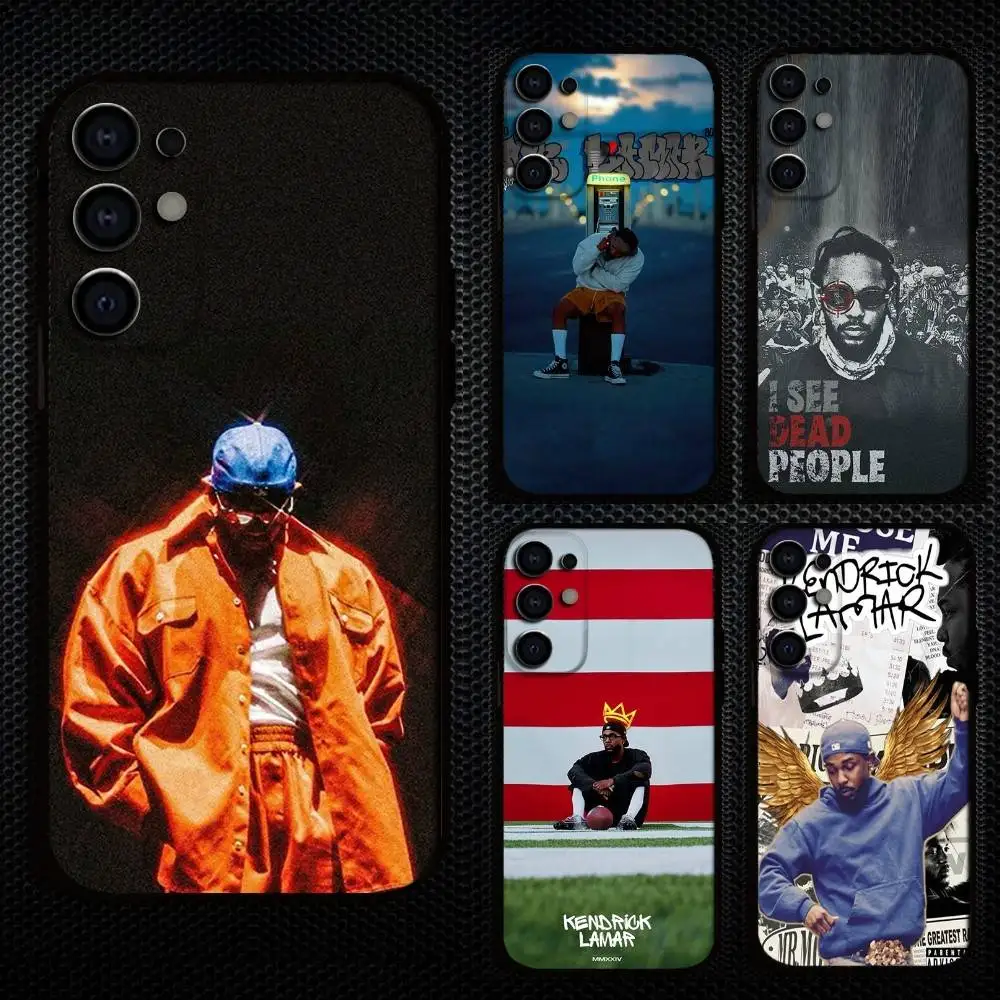 

Rap K-Kendrick L-Lamar Phone Case For Samsung S25,S24,S21,S22,S23,S30,Ultra,S20,Plus,Fe,Lite,Note,10,9,5G Black Cover