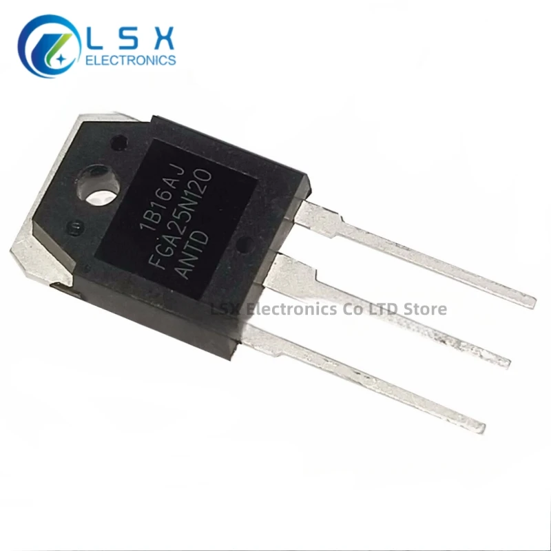 10PCS FGA25N120ANTD High Power Triode TO-3P 25N120 IGBT Induction Cooker Tube Brand New and Original