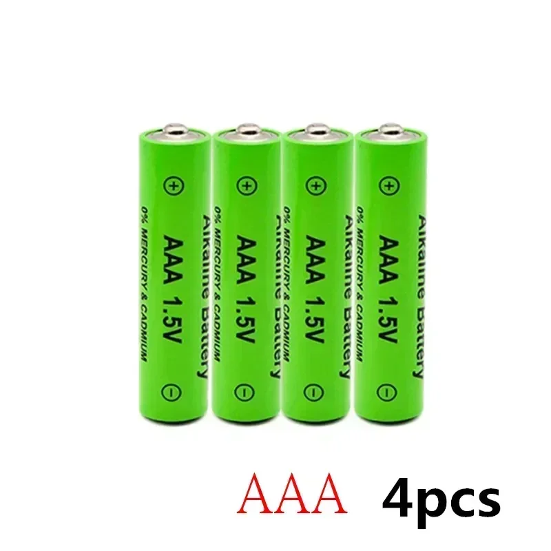 100% New AAA Battery 3000 MAh Rechargeable Battery AAA 1.5 V 3000 MAh Rechargeable New Alcalinas Drummey +USBCharger