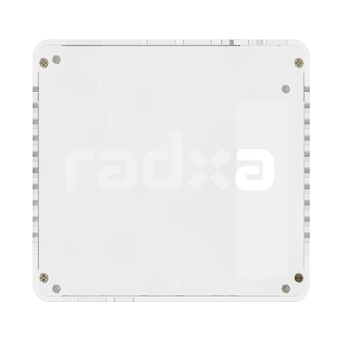 Radxa Orion O6N Clear Case, Acrylic Material, Easy to Assemble