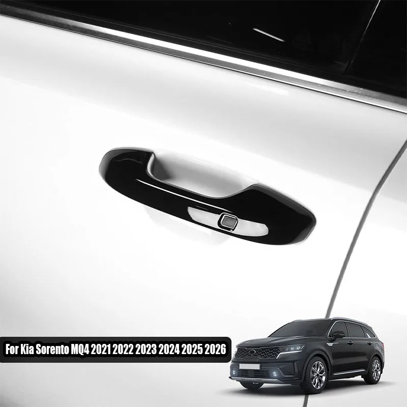

Защитная рамка внешней дверной ручки, детали внешней модификации для Kia Sorento MQ4 2021 2022 2023 2024 2025 2026