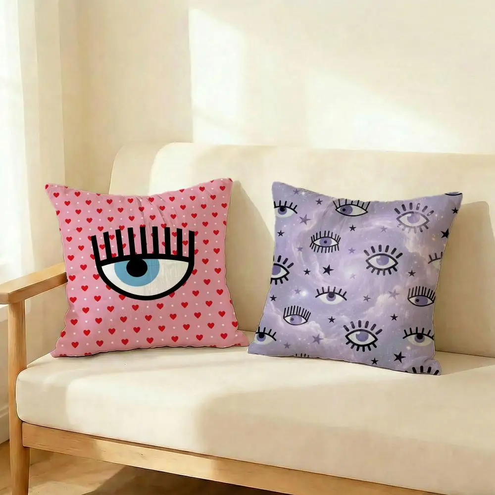 Fashion Chiara Ferragni Cushion Cover Decorative Cushions Covers Cover Sofa 50x50 Pillow 4 Piece 45x45 40x40 Pillowcase