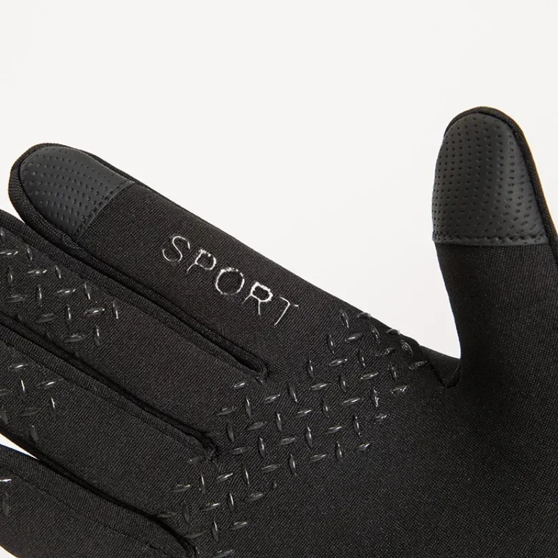 Guantes de invierno para hombre y mujer, manoplas cálidas para pantalla táctil, ciclismo al aire libre, conducción, motocicleta, resistentes al frío, a prueba de viento, antideslizantes