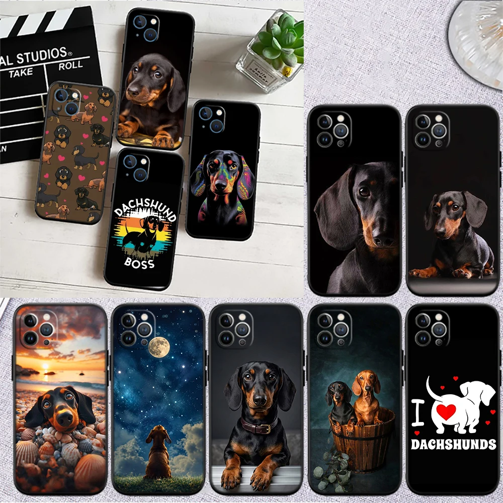 Dachshund Dog Phone Case for Samsung Galaxy S26 Ultra FE Pro A05 A05S A06 A16 A20 A27 S10 Plus S10e S10+