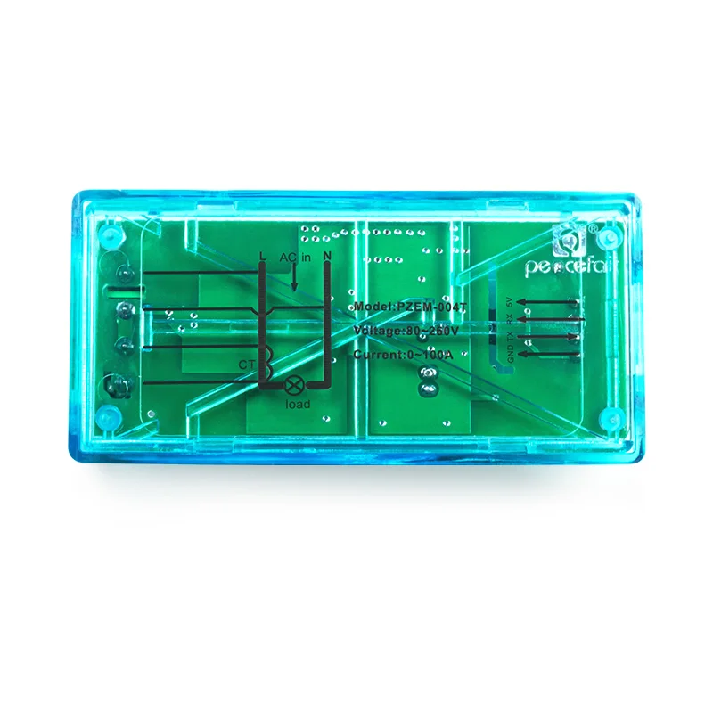 AC Digital Multifungsi Watt Power Current Tester Meter Volt Amp PZEM-004T Modul UNTUK Arduino TTL COM2 \ COM3 \ COM4 0-100A 80-260