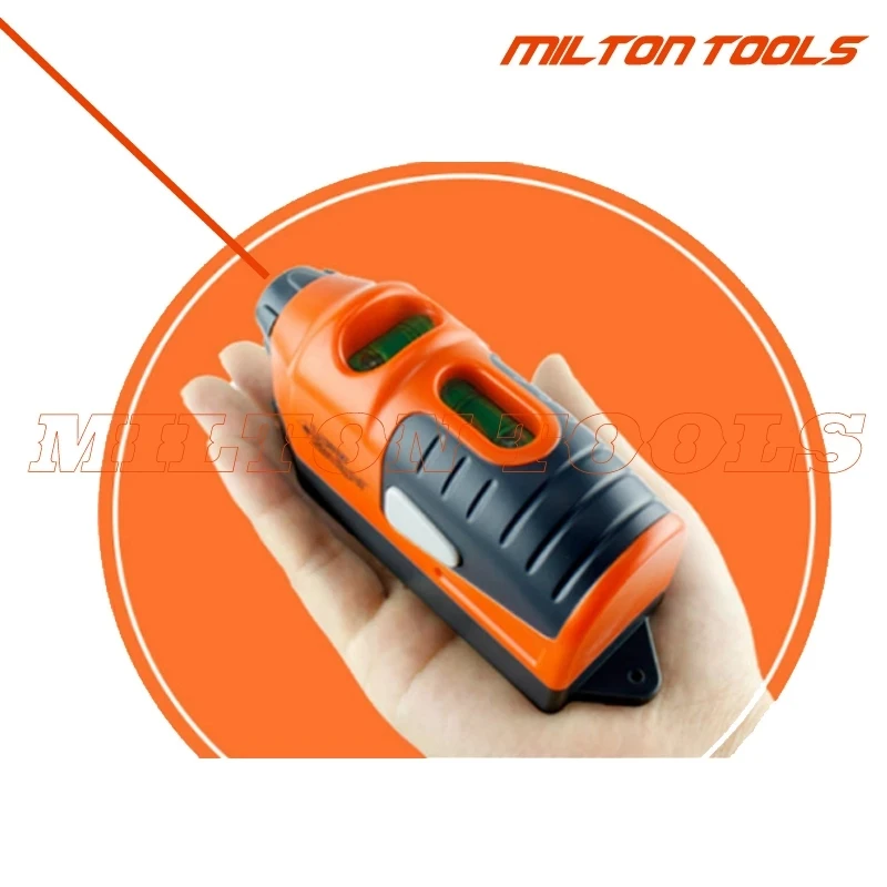 Mini Nível a Laser Nível Vertical Ferramenta de Medição de Nível Guiada a Laser Ferramenta de Calibre