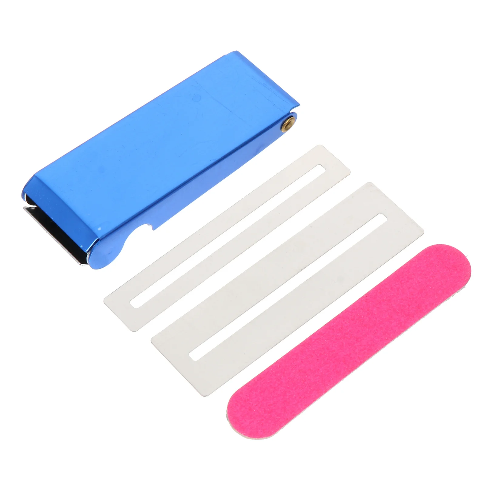 

1 set 1 Set Guitar Repair Tool Kit With Assorted Color Fret Files Sanding Polishing Tools For Guitar Maintenance Cleaning