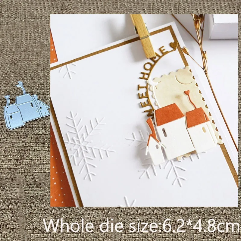 

XLDesign Craft Metal stencil mold Cutting Die house decoration scrapbook die cut Album Paper Card Craft Embossing