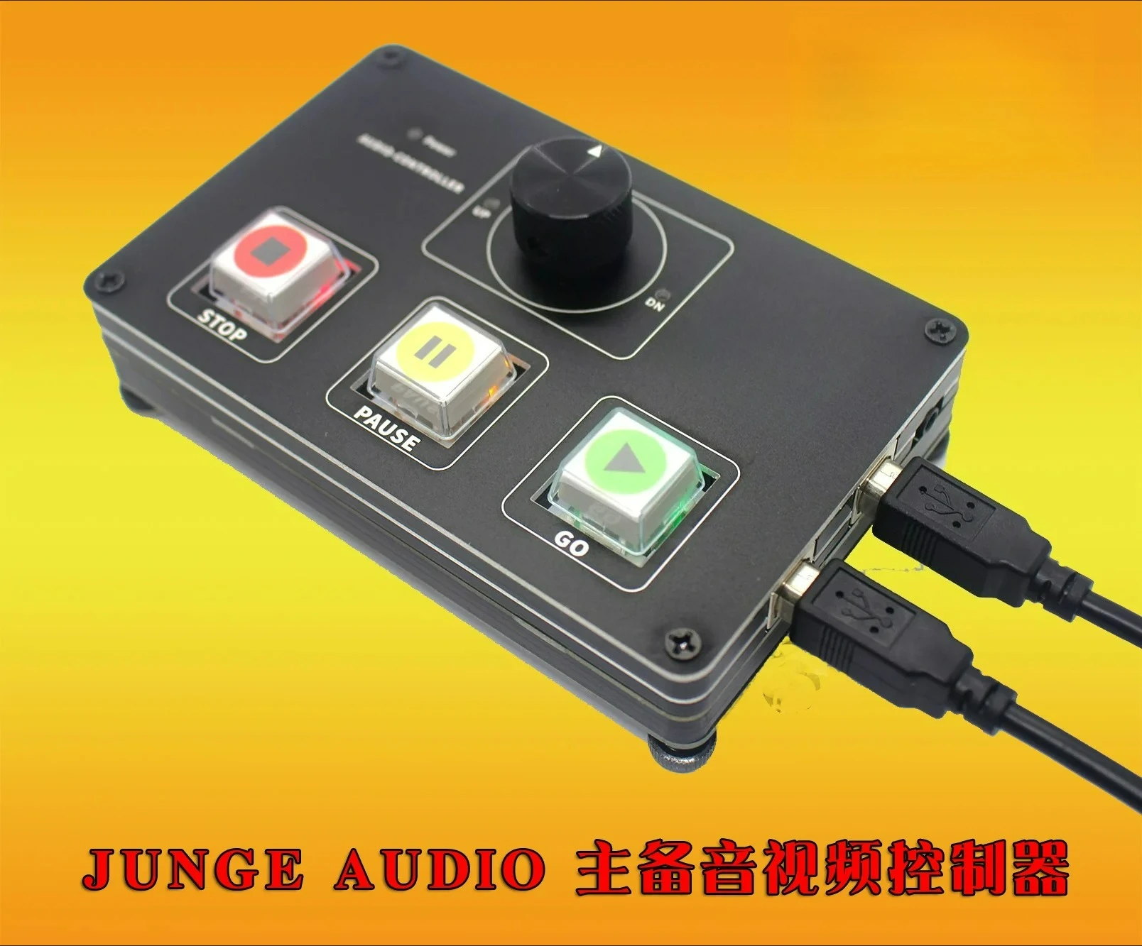 USB MIDI Controller for QLab Live Performance Audio Assistant Stage Cue Playback