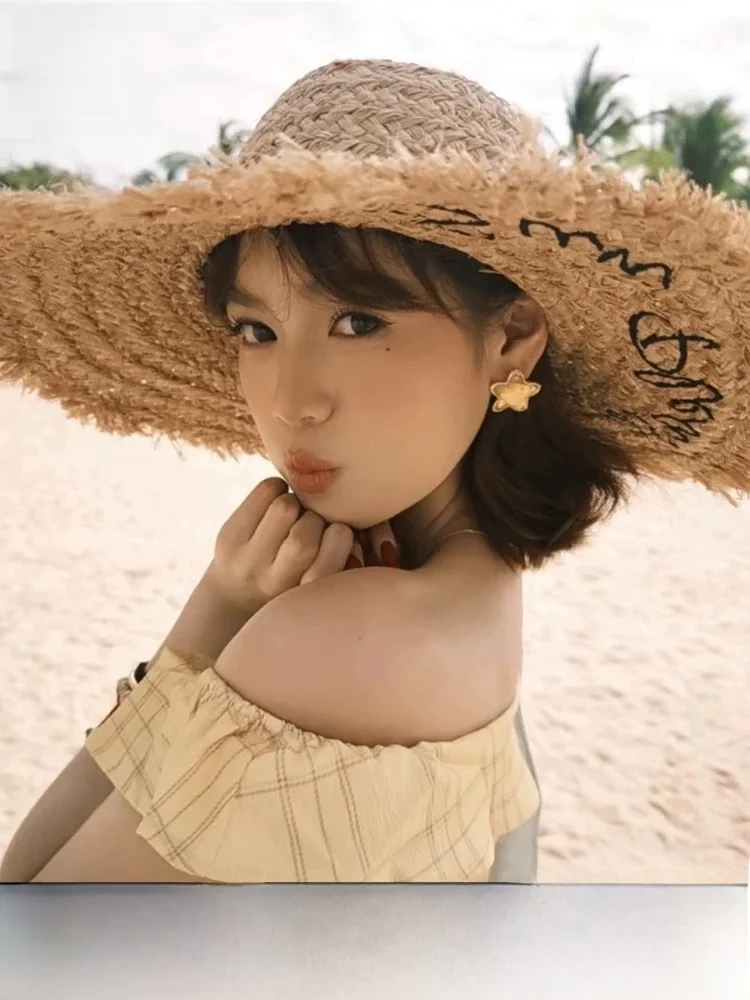 rouiiefao-lace-bow-large-brim-laffey-straw-hat-women-summer-beach-vacation-sunshade-protection-hat-casual-breathable-adjustable