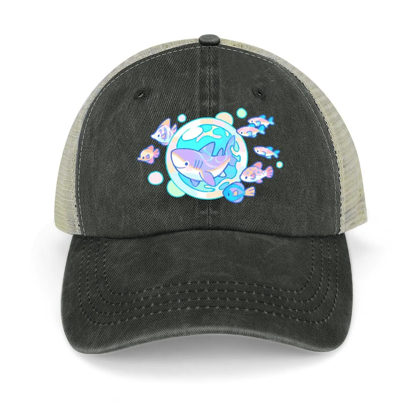 

Bubble Shark Baseball Cap Golf Wear birthday Luxury Hat Caps Women Men's