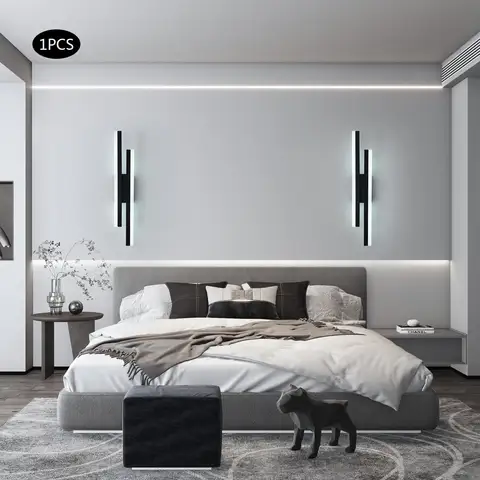 Imposta l'umore perfetto! Sconce da parete a LED dimmerabile da 10 W con temperatura di colore regolabile, ideale per l'illuminazione di soggiorno e camera da letto