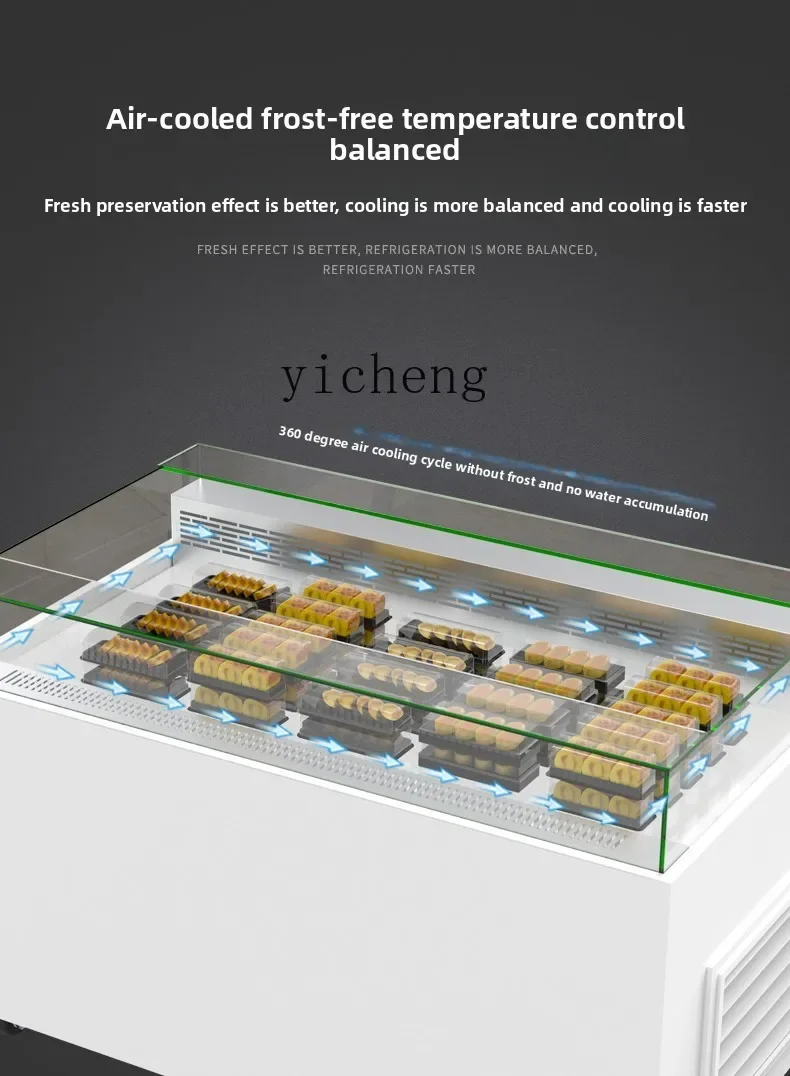 sandwich cabinet air-cooled cake refrigerated bread dessert sushi west point display cabinet