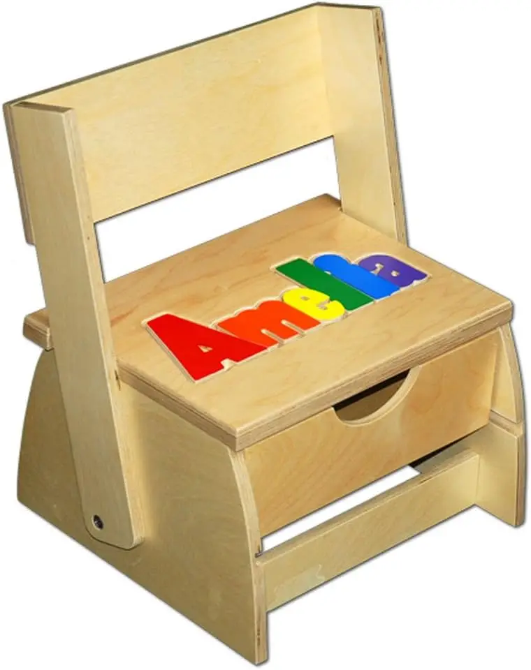 'n Store Name Puzzle Stool