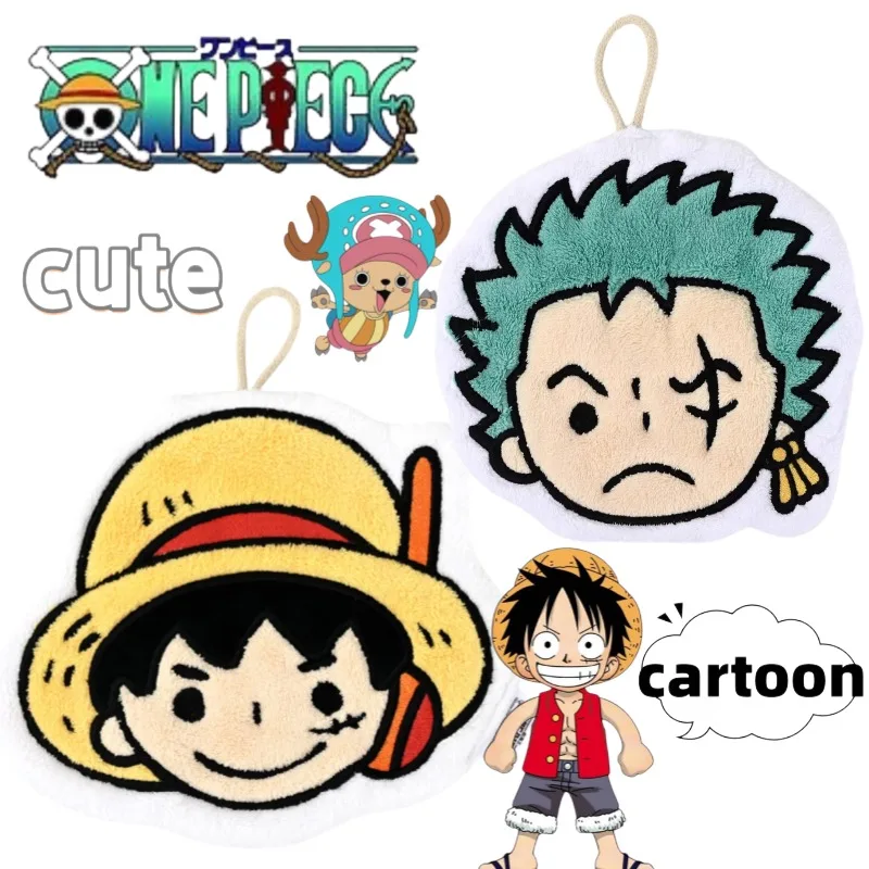 

One Piece luffy hand towel, high appearance value, fashionable and personalized portable, living room and bedroom decoration