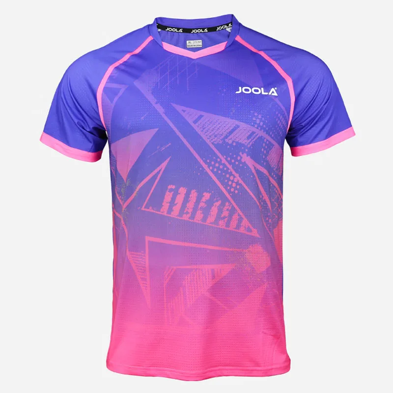 JOOLA 3201 Table Tennis Jersey Comfortable Men and Women Sports T-shirt Breathable Quick Dry Short Sleeve Ping Pong Shirt