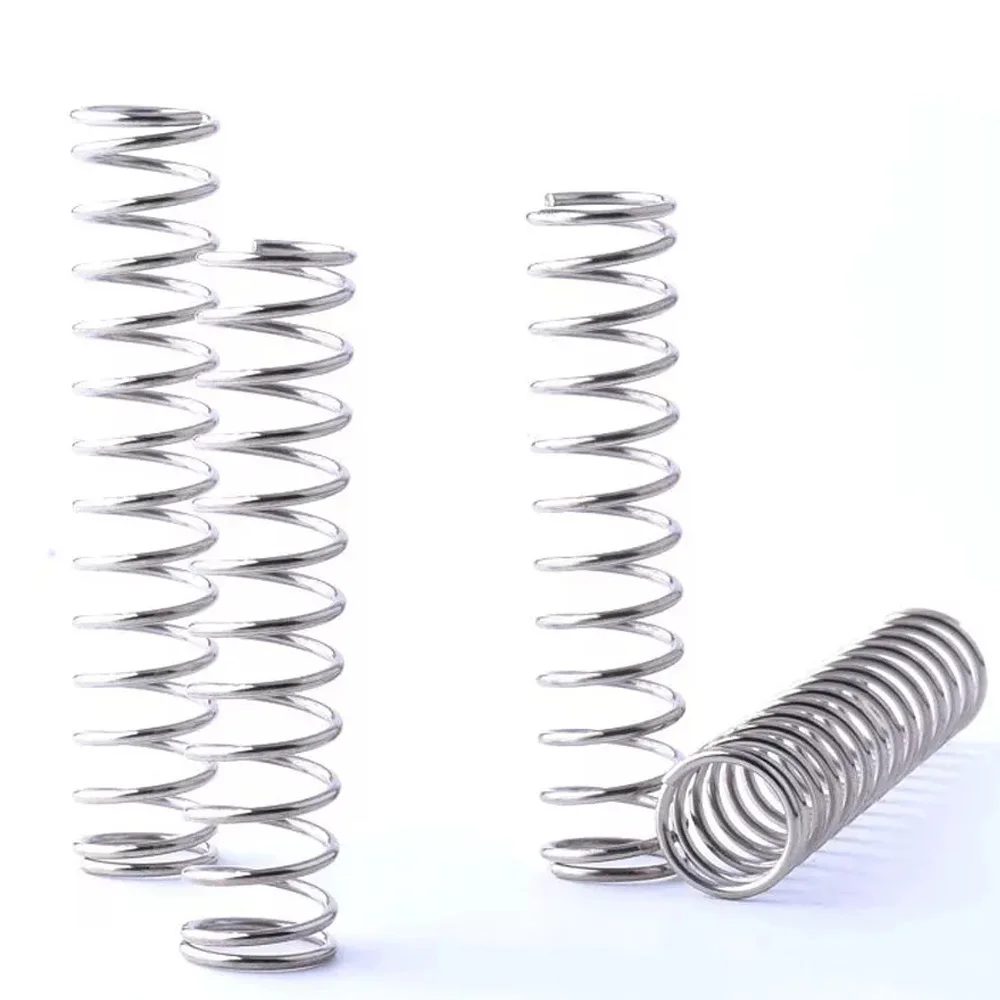 10 قطعة سلك الربيع ضغط ضياء 0.9 مللي متر الربيع الصلب مايكرو ضغط صغير الربيع القطر الخارجي 5 مللي متر ~ 20 مللي متر طول 10 مللي متر ~ 45 مللي متر #4