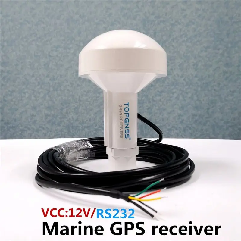 2025 New RS232 GPS Marine GPS Receiver Antenna Module NMEA 0183 Baud Rate 4800 Voltage 12V Cable is 5 Meters