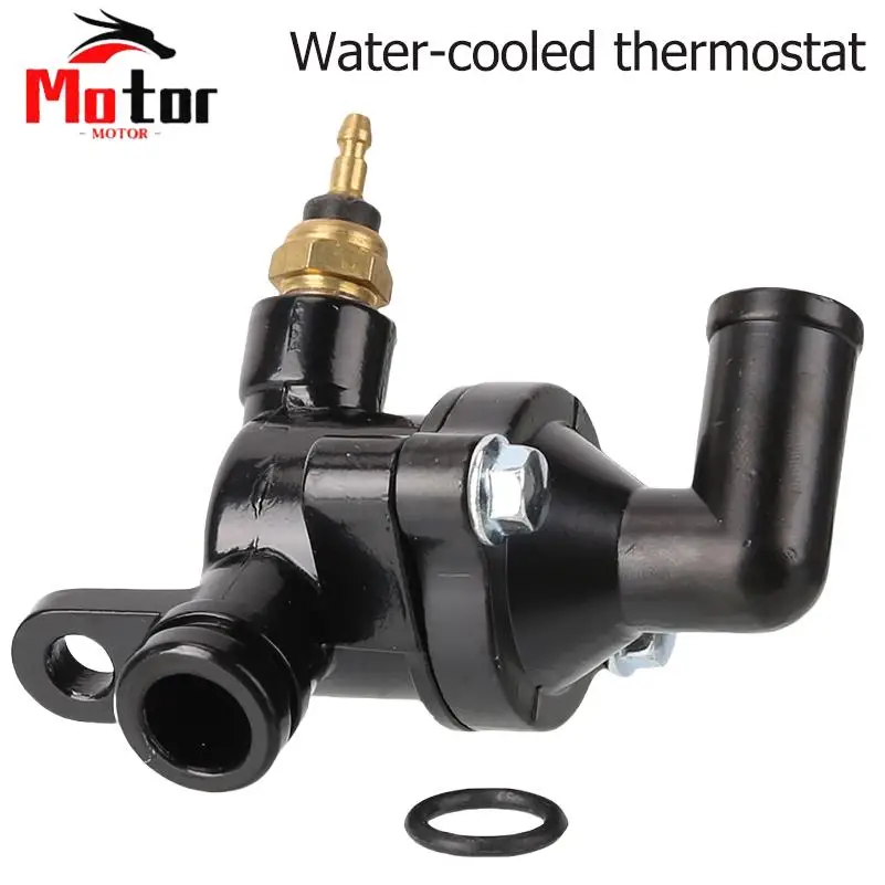 Motorcycle Radiator Thermostat Switch Temperature Sensor Suitable for Lifan Zongshen Loncin 150cc 200cc Water-Cooled Engine