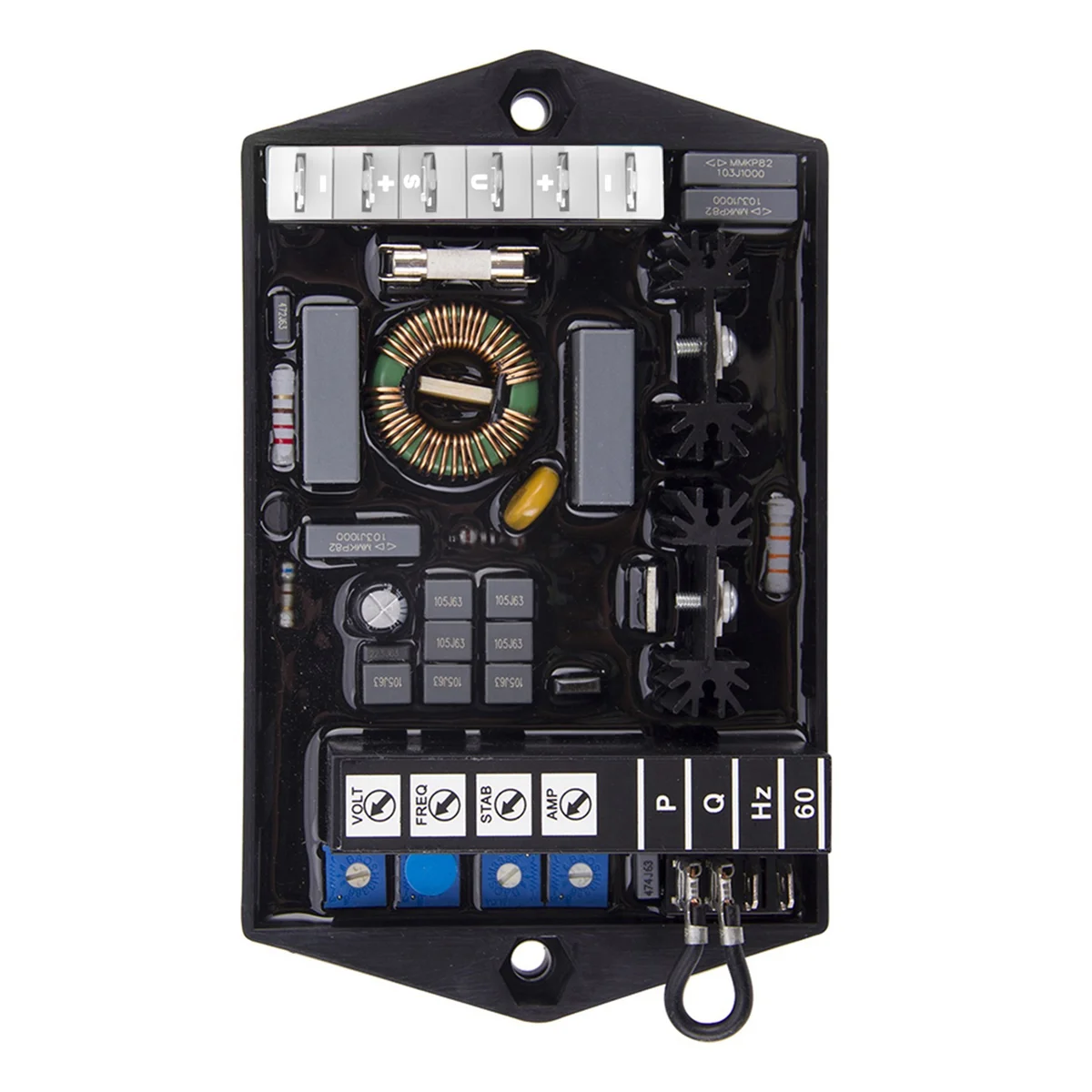 For Marelli AVR Generator Automatic Voltage Regulator Electric Genset Voltage Control Adjustable Stabilizer M16FA655A