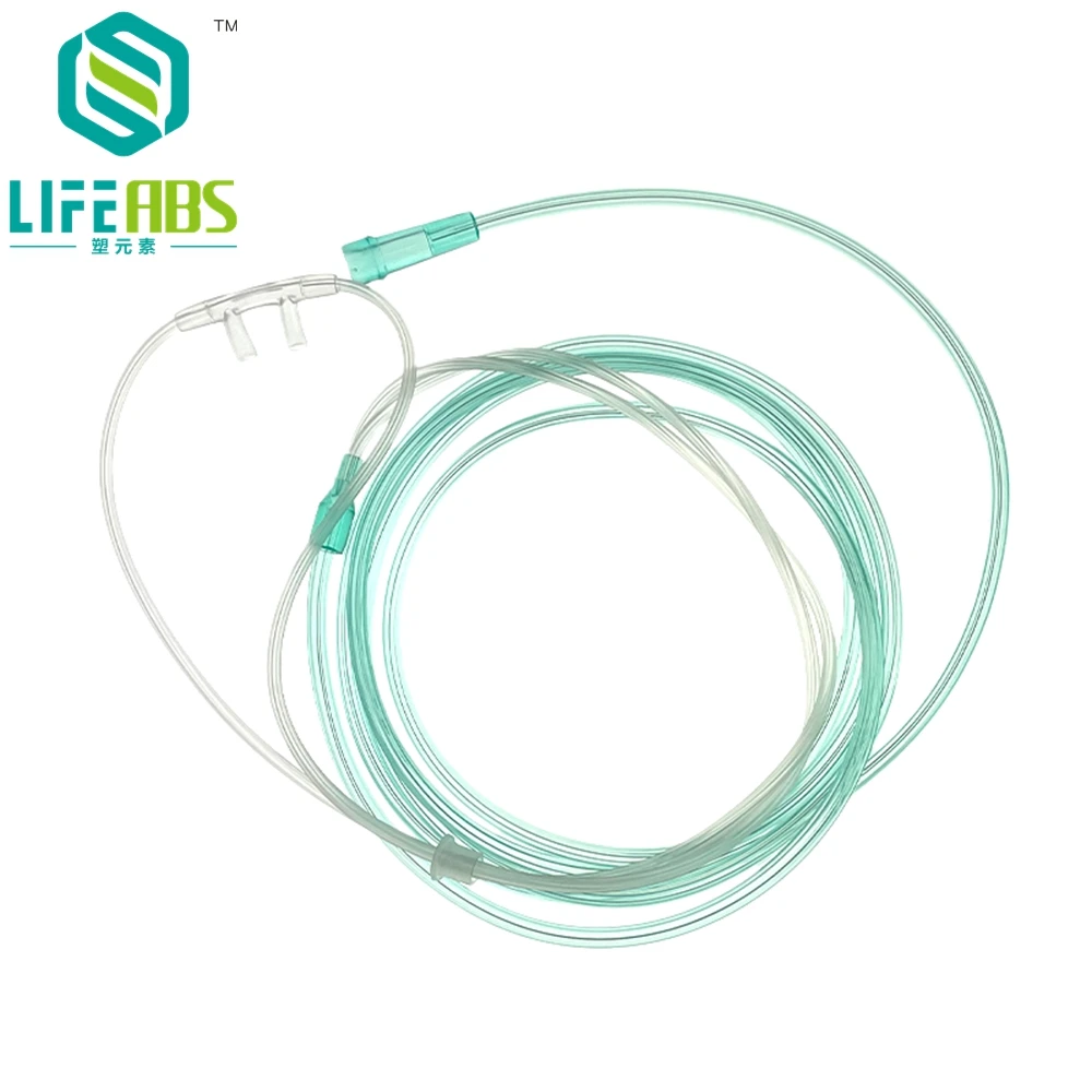 1PCS Disposable Double Nasal Oxygen Concetrator Tube For Oxygenerator Breathing Cannula Medical Care Machine