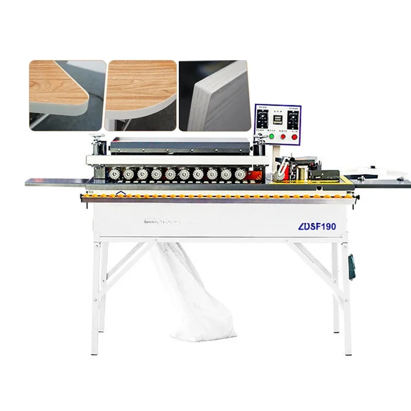 

Portable automatic edge banding machine Plywood production with trimmer Edge banding machine