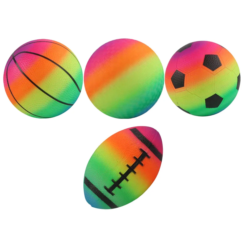 

4 Pcs The Ball Lightweight Parent-child Kickball Toy Bouncing 1500X1500X1500CM Pvc Jumping