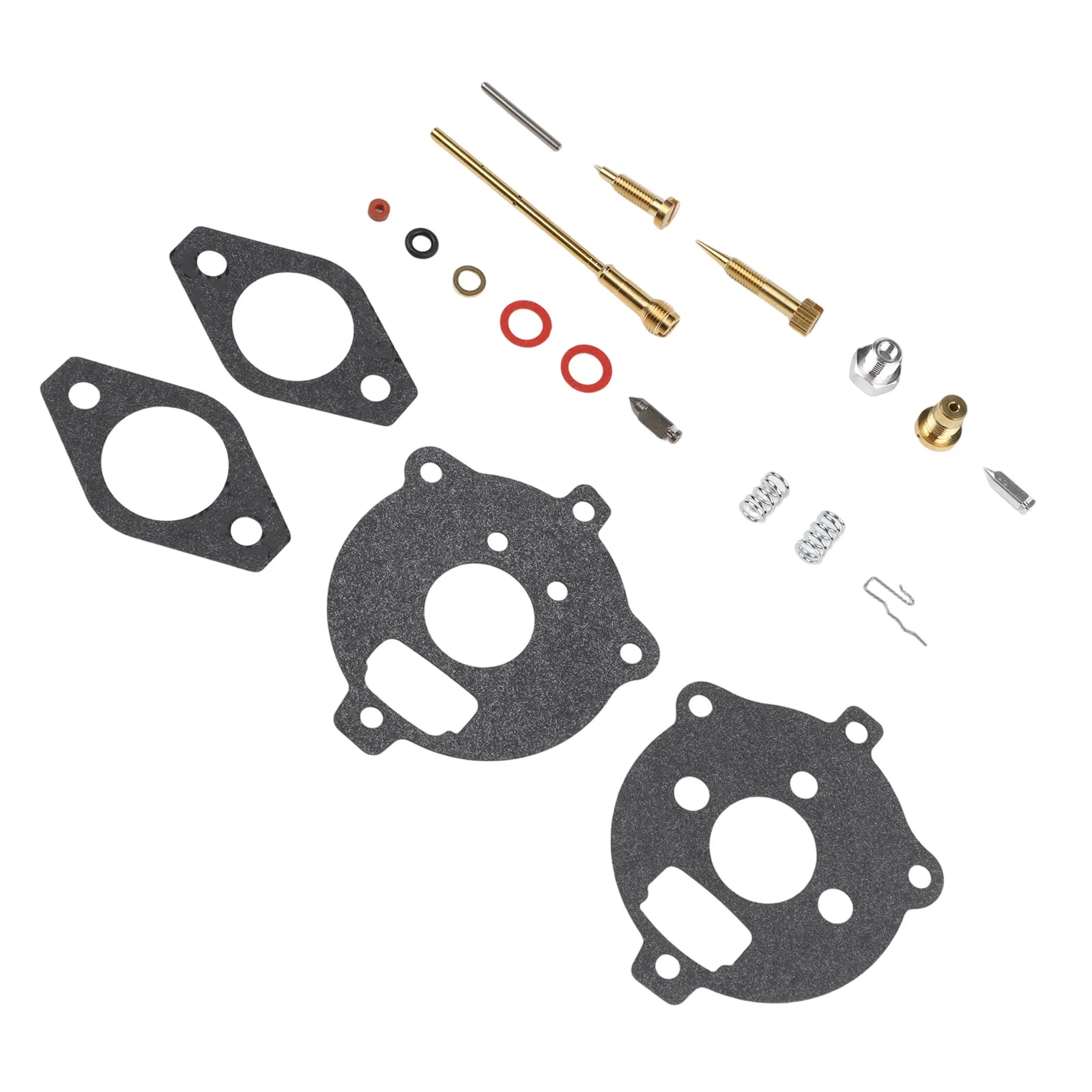 Carburetor Overhaul Kit 19 pcs for Models 394693 291763 398235 295938 All Gaskets and Seals in One Complete Set