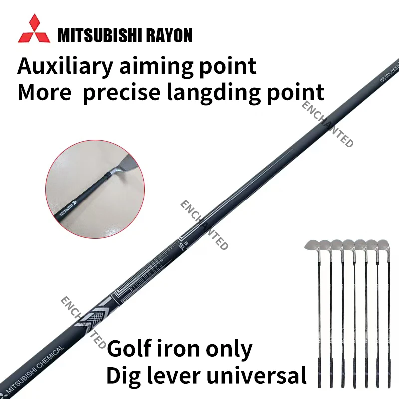 

Japan Mitsubishi 三菱 Chemical Mmt Stable Shaped Golf Iron Set Carbon Shaft