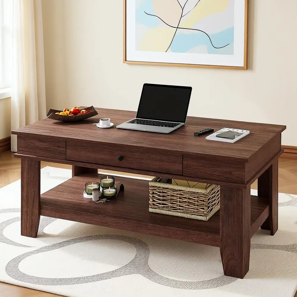 Walnut Coee Table W…