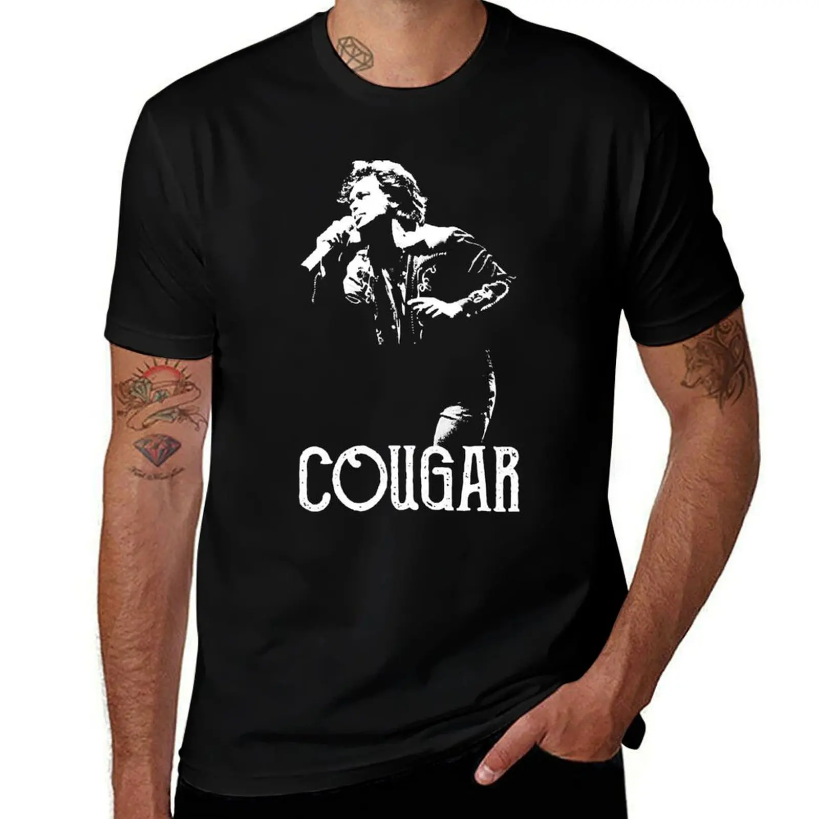 

John Cougar Mellencamp T-Shirt t shirt personalised graphic t shirts for man funny t shirts man T-shirt