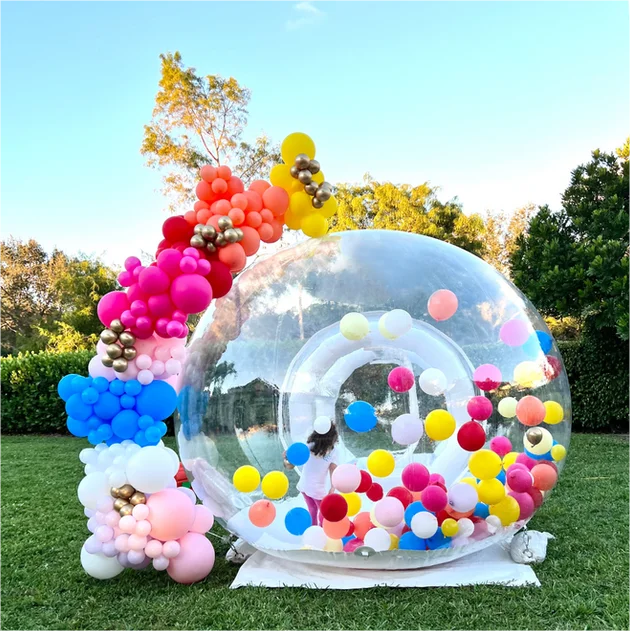 ace outdoor sport inflatables air small bubble party garden tent entertaining for balls with air