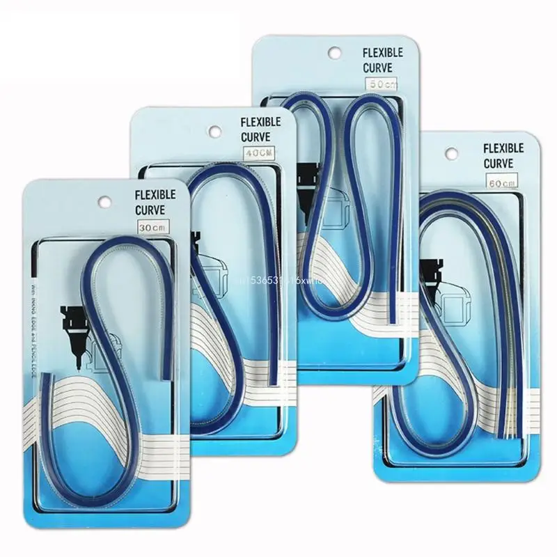 Righello curvo flessibile Dropship Righello curvo per disegnare cucire Righello pieghevole