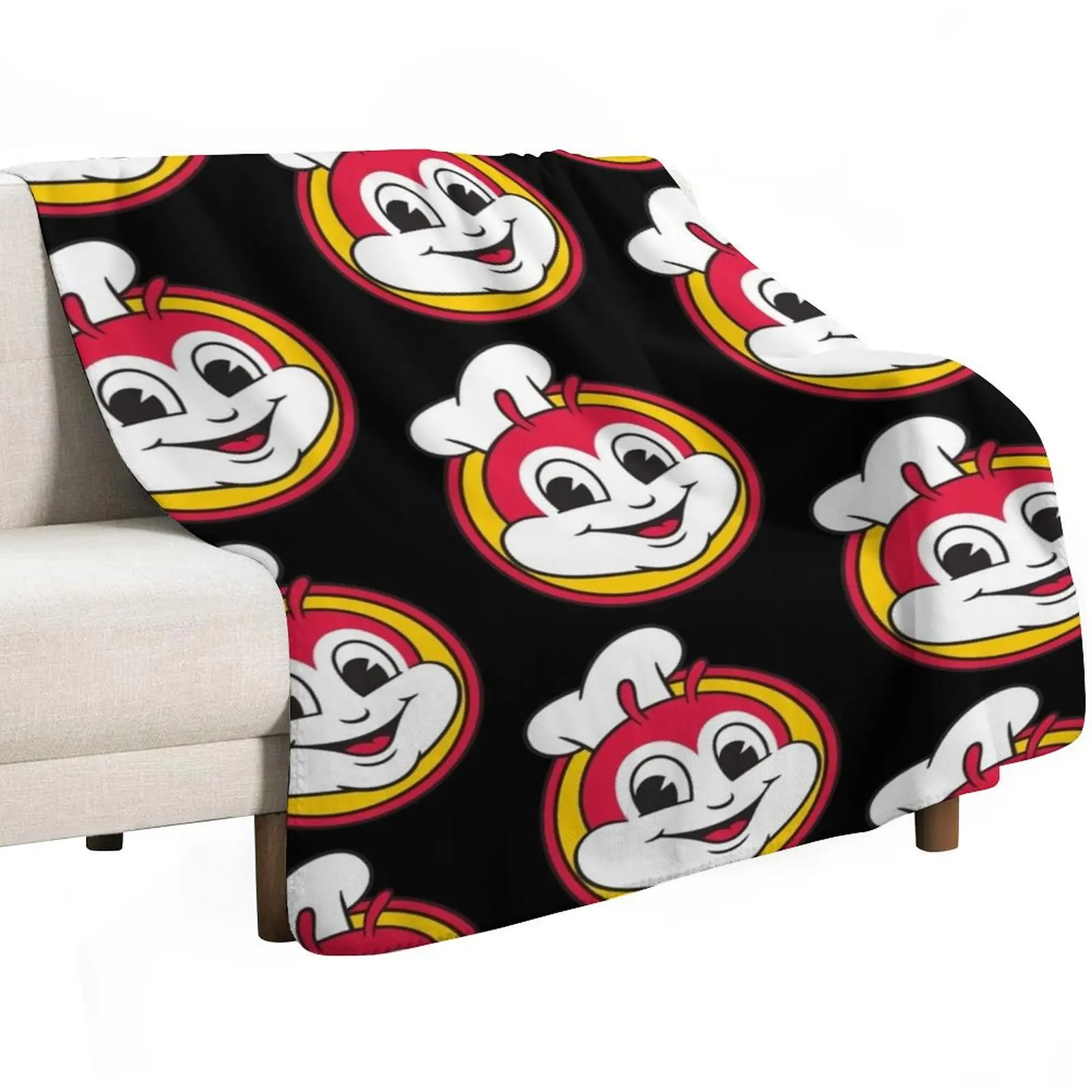 Jollibee Throw Blanket Durable Warm Blanket for Daily Home Use