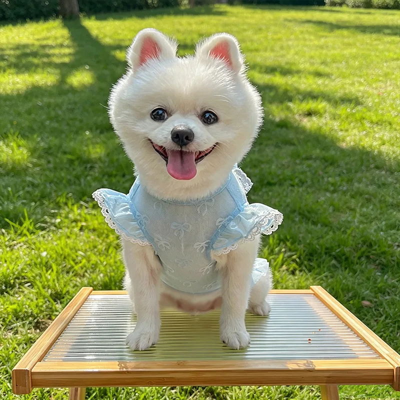 Ropa de verano para perros y gatos con mangas voladoras y comoda - imagen 2