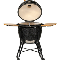 Hot Sale Ceramic Grill Outdoor Grill Kamado 22 24 27 Inch Black Carbon Ceramic Grill